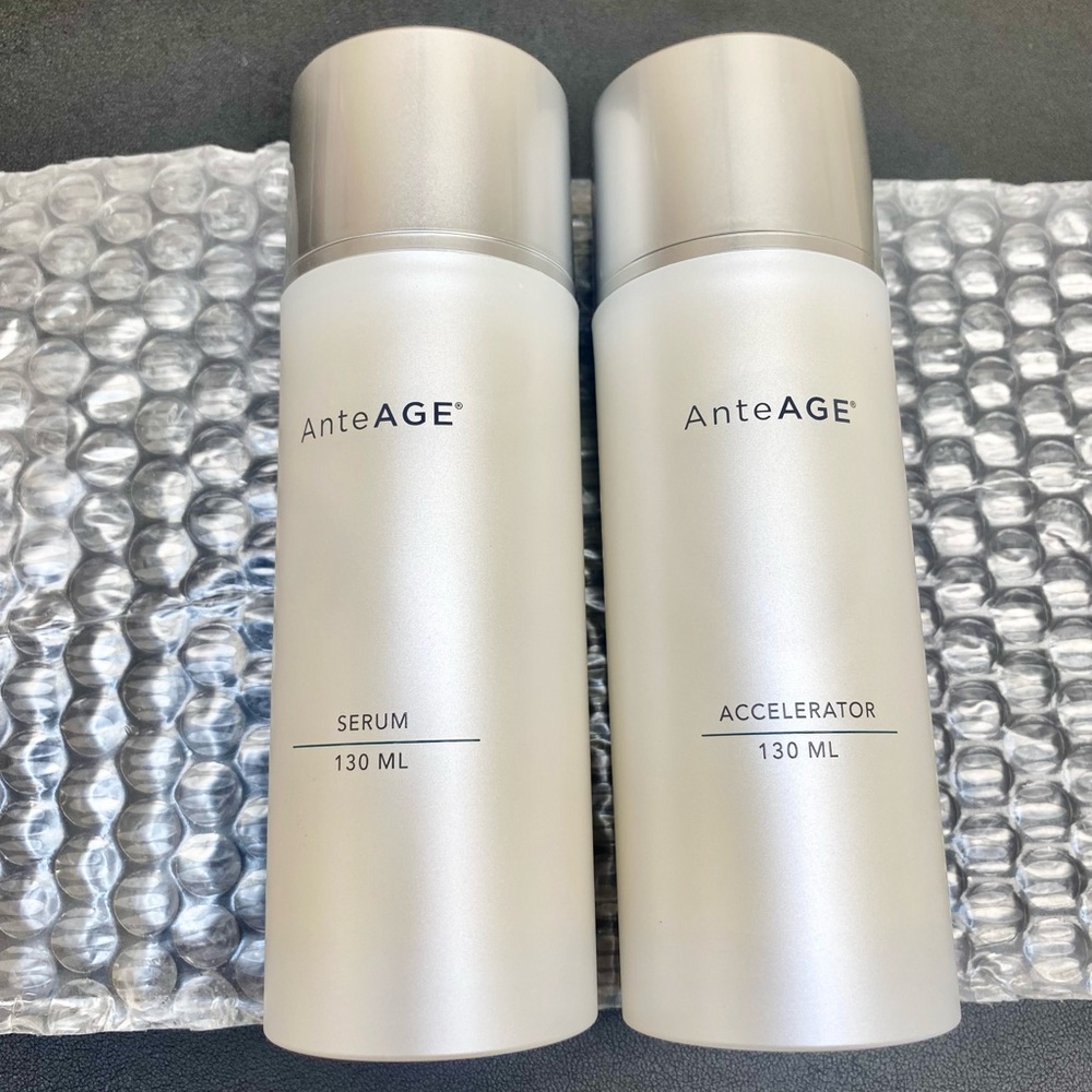 AnteAGE PRO System Serum & Accelerator Set 130ML | NEW | AUTHENTIC | USA